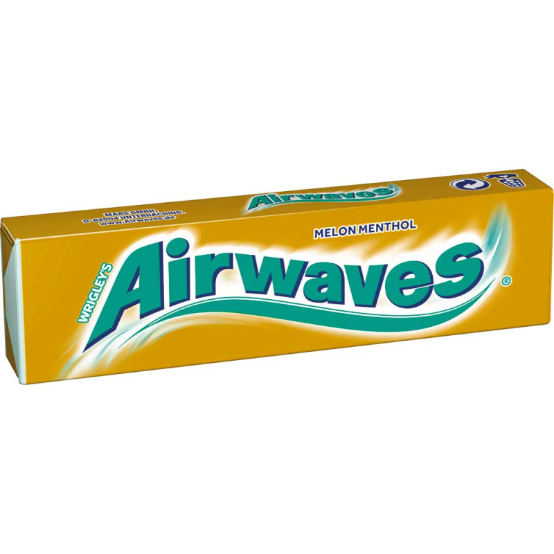 香港进口爽浪无糖口香糖薄荷味10粒条装14G清新口气办公室小零食