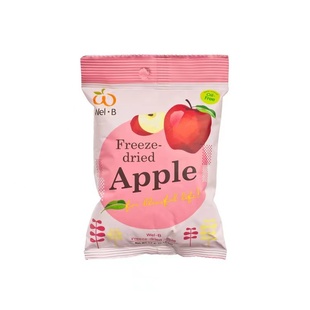 12G袋装 无添加糖 办公室小零食 B全天然冷冻乾燥苹果脆片 泰国WEL