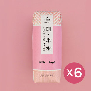香港CheckCheckCin -朝米水250毫升 x 6盒装无防腐剂。无人工色素