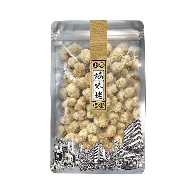 特选香港进口上环海味佬怀旧虾子花生(香港制造)180G办公室小零食