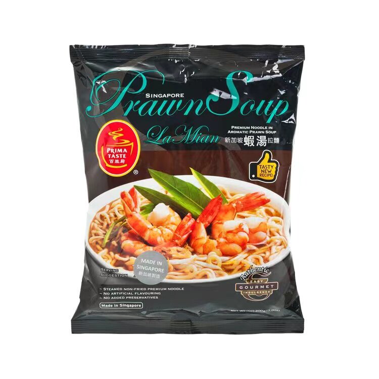百胜厨新加坡虾汤拉面速食方便面