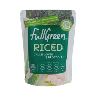 特选英国Full 2早餐宵夜方便速食米饭品 Green西蘭花椰菜花飯200G