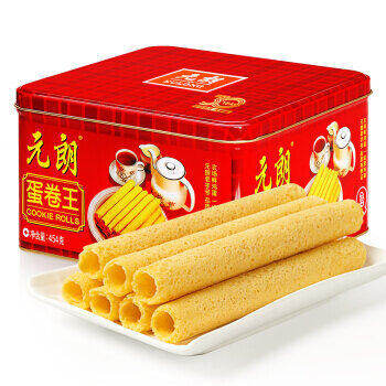 元朗 - 蛋卷 元朗原味蛋卷王 Eulong Cookie Rolls 454g