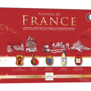 ABTEY 26粒250g 法国杂锦酒心朱古力红色礼盒