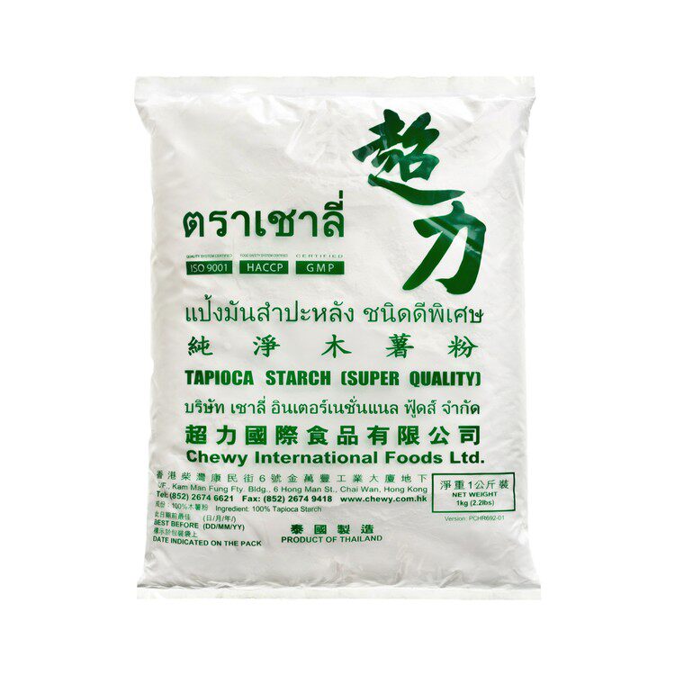 泰国超力 纯纯净木薯粉芋圆珍珠奶茶自制家用钵仔糕甜品原材料1KG
