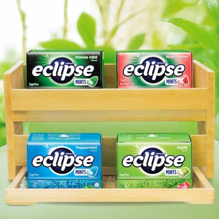 香港进口版eclipse易极薄荷糖多种味34G糖清新口气休闲小零食糖果