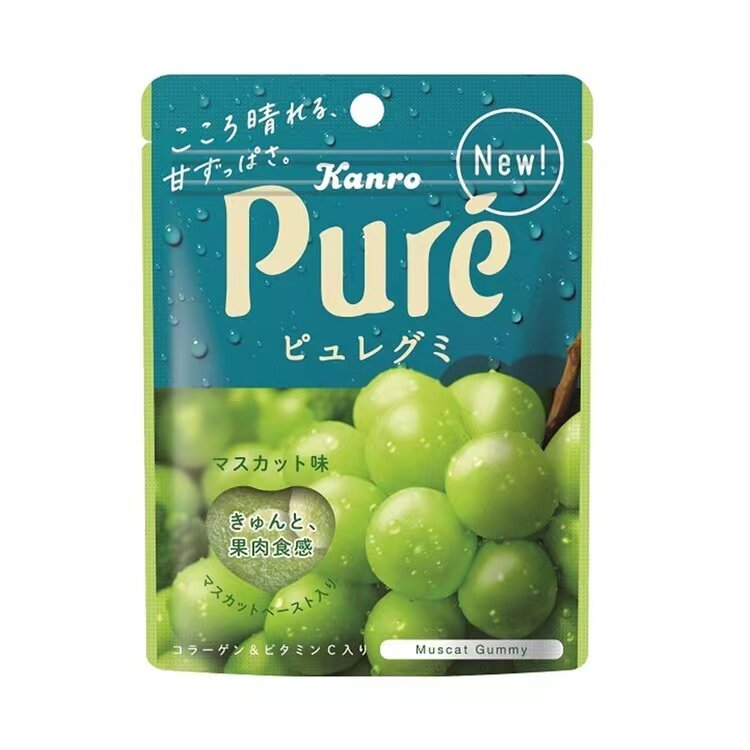 甘樂日本橡皮糖-青提子味