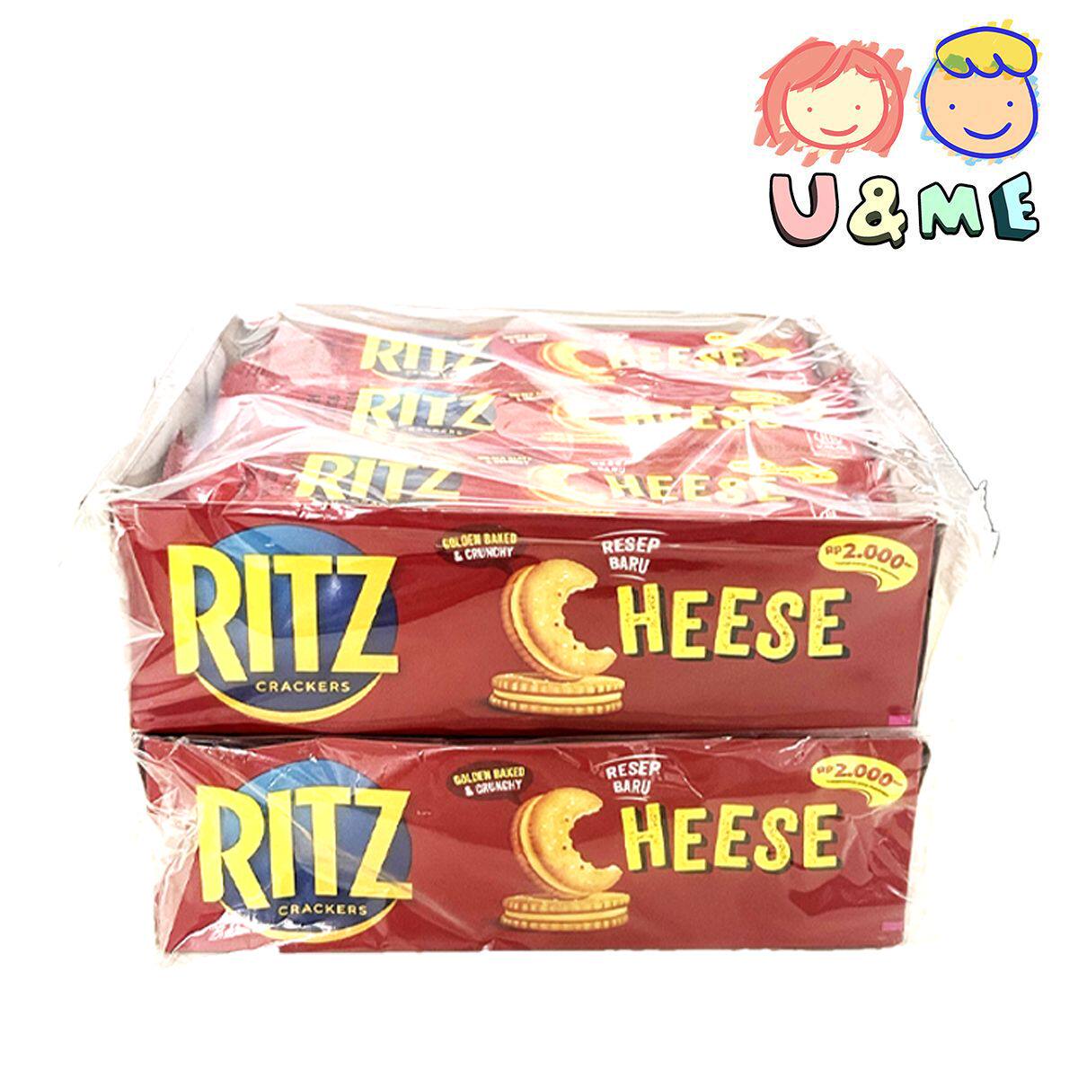 Ritz利是进口优惠两件装夹心饼芝士味324g休闲下午茶解馋零食点心