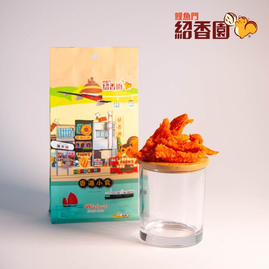 鲤鱼门绍香园红烧鱼柳120g香港情怀零食休闲零食即食香脆海味零食