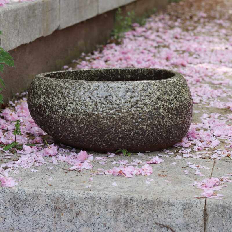 粗陶水盆水缸睡莲盆鱼缸户外洗手池拖把池盆景盆花盆铜钱草盆包邮