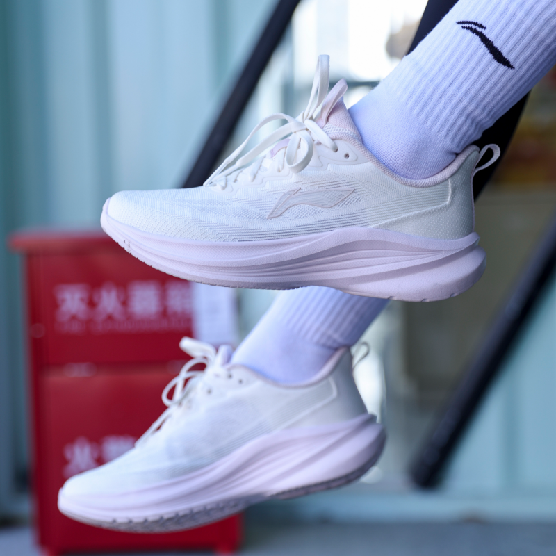LiNing李宁女鞋轻风TPU轻便缓震厚底回弹舒适运动跑步鞋ARSV108-3,运动鞋new,跑步鞋,淘宝优惠券,粉丝福利购,淘宝优惠卷
