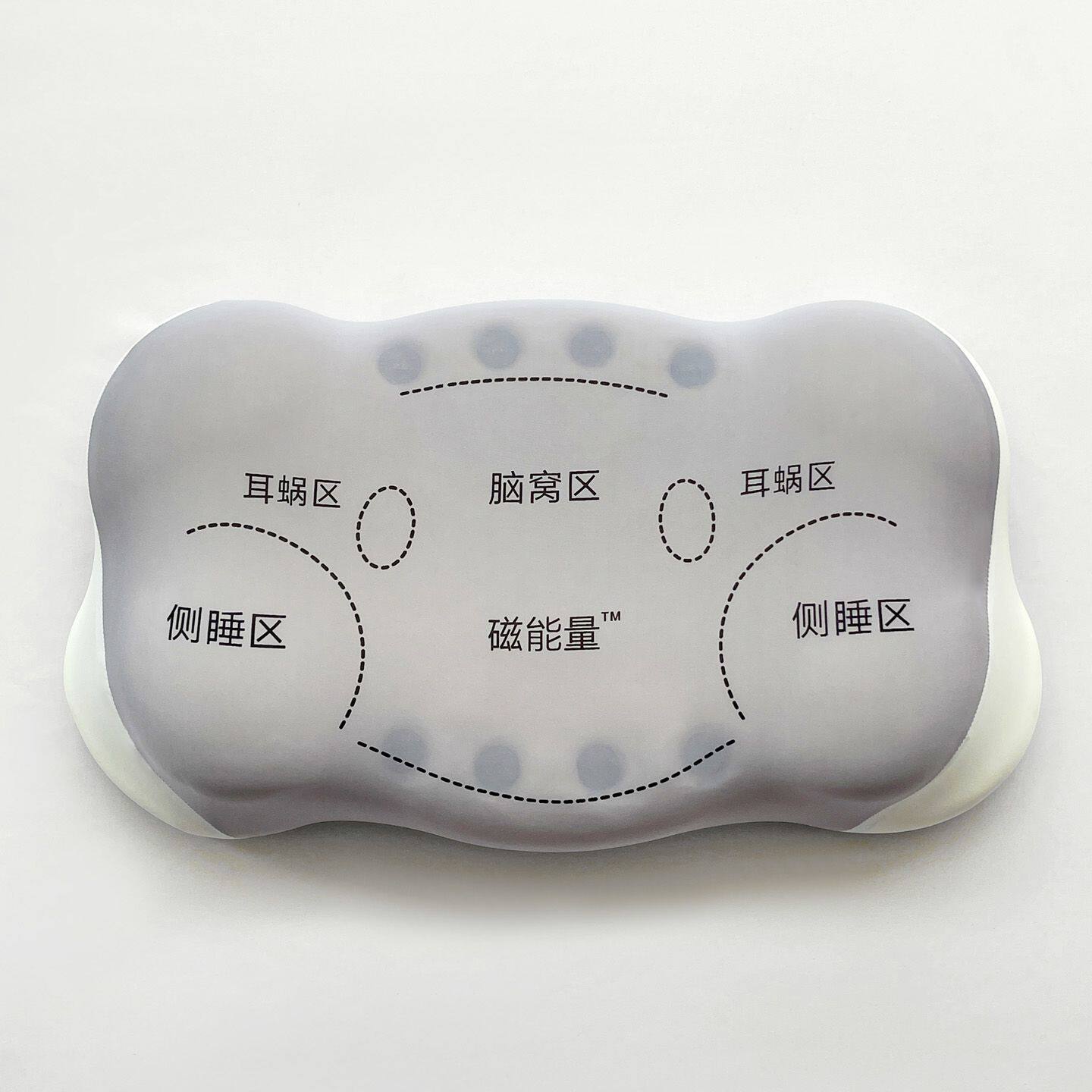 磁能量蝶形颈椎枕深睡慢回弹记忆棉枕头成人护颈椎侧睡反牵引枕