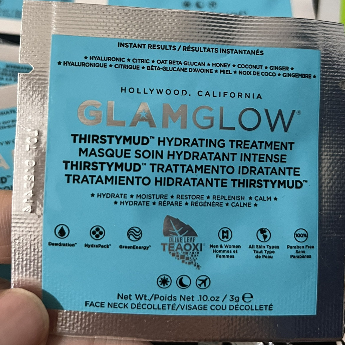 格莱魅现货发光面膜黑膜蓝膜绿膜清洁补水磨砂小样3g