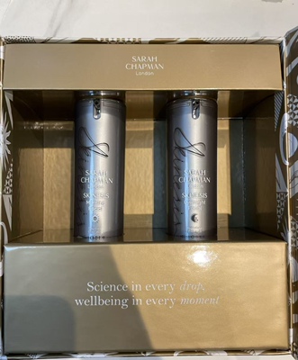 熬夜油Sarah Chapman熬夜油+日间油套装维C+A醇补水修护提亮肤色