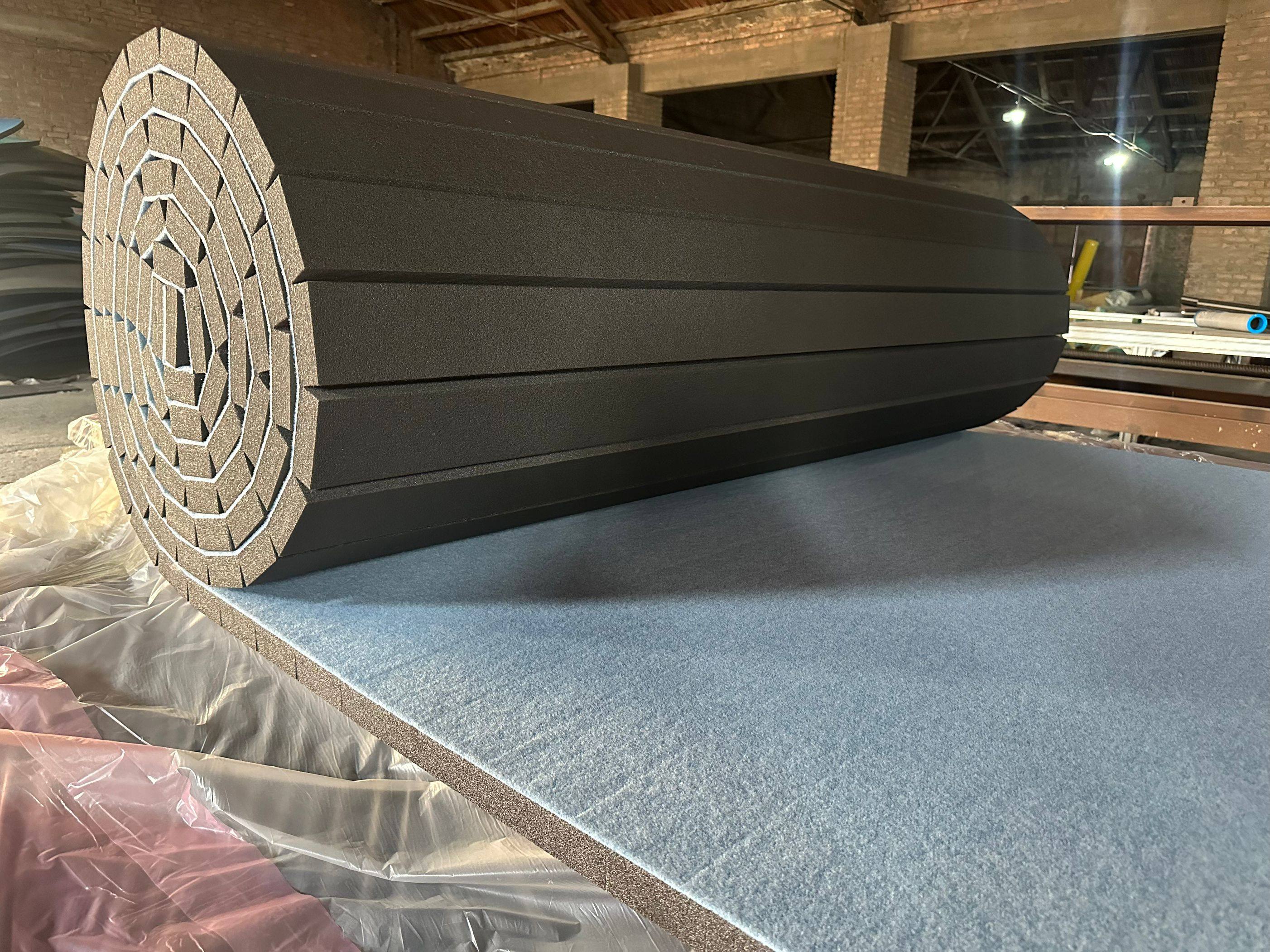 格斗搏击卷垫跆拳道垫子武术散打摔跤无缝XPE运动地垫拳击卷垫