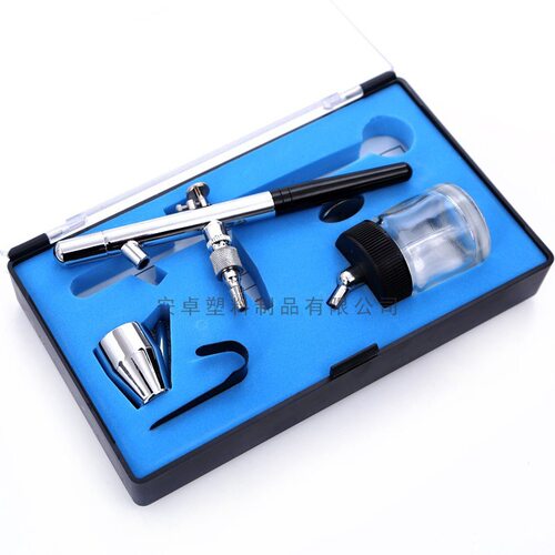 供应0.3mm口径20cc下壶128P喷笔 化妆美甲  模型喷笔 美术喷笔
