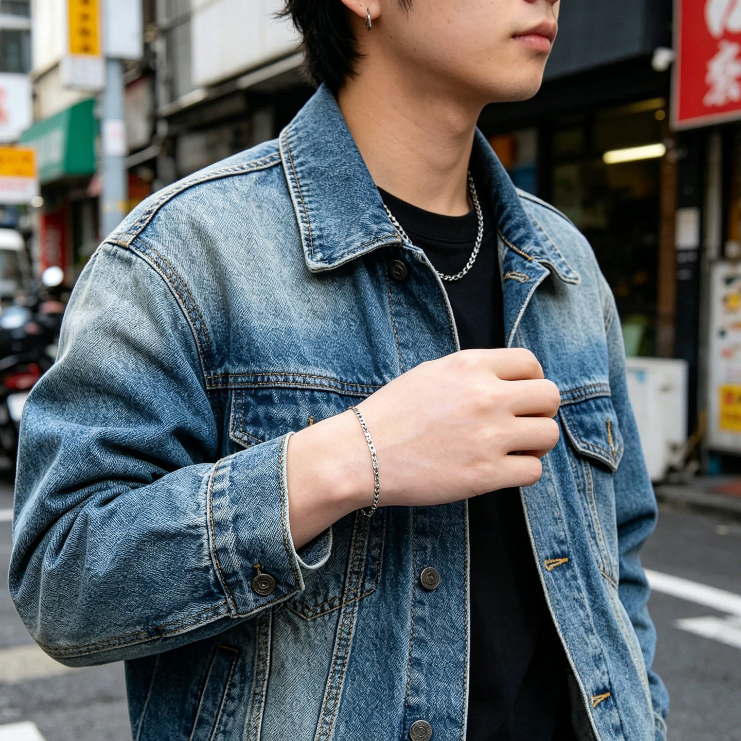日韩版简约钱币符号手链男女闺蜜学生森系个性节日生日礼物不掉色