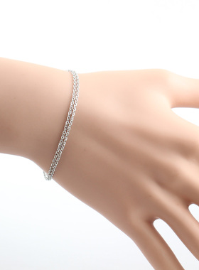 水洗不掉色双层手链盘缠手串轻奢小众精致百搭高级感金色手链饰女