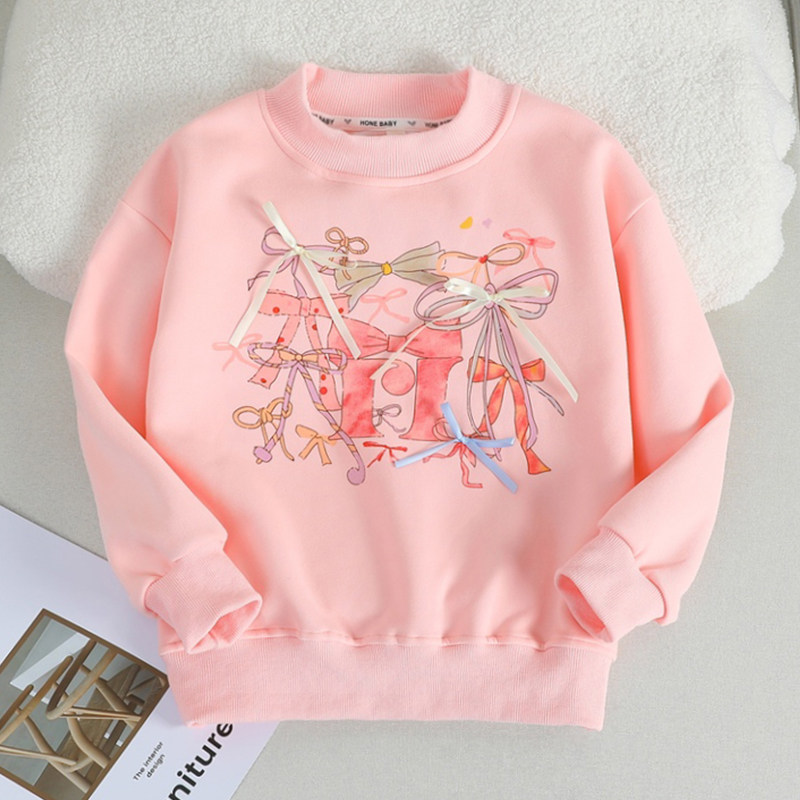 女童秋季中大童卫衣洋气儿童时尚长袖休闲小女孩宽松秋冬圆领上衣,童装/婴儿装/亲子装,卫衣/绒衫,淘宝优惠券,粉丝福利购,淘宝优惠卷