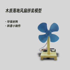 物理玩具益智 中小学生落地电风扇 科技小制作 DIY玩具 小实验