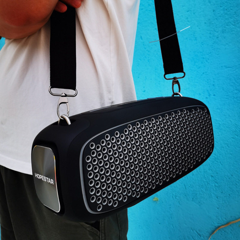 hopestar/华达 a6hopestar a30户外大功率蓝牙音箱三喇叭车载低音