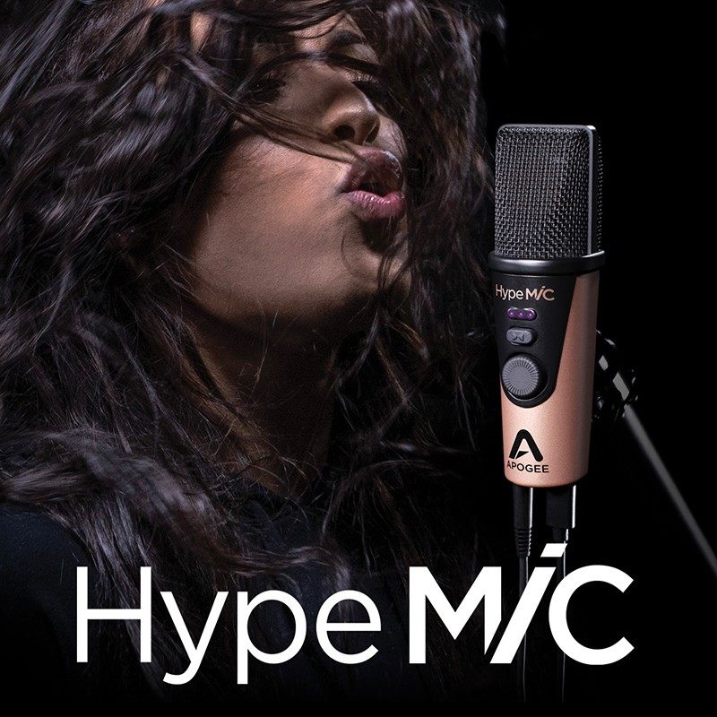美国Apogee HypeMiC便携式iPhone全民K歌/抖音直播麦克风话筒