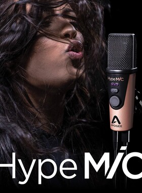 美国Apogee HypeMiC便携式iPhone全民K歌/抖音直播麦克风话筒