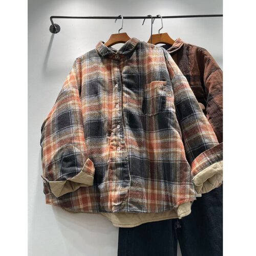 复古棉衣时尚2025年冬季新款