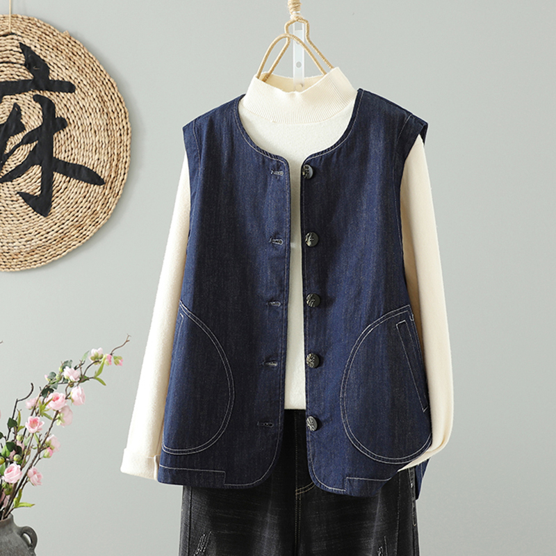 百搭马夹时尚2025年秋季新款