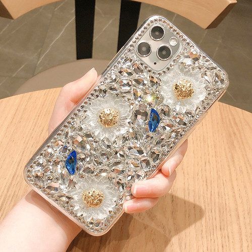 iPhone16promax水钻手机壳苹果15