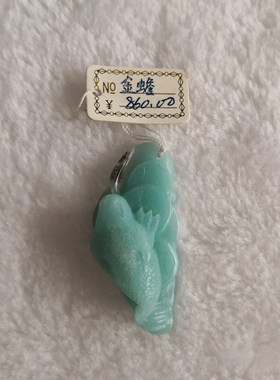 金蟾贵州手工雕刻项链吊坠包邮
