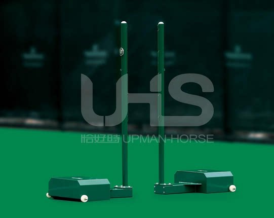 包邮正品恰好时TY-002移动式羽毛球柱是含羽毛球网羽毛球网架轱辘