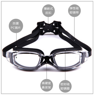 泳镜男近视防水防雾高清带度数游泳眼镜专业潜水近视游泳镜女装备