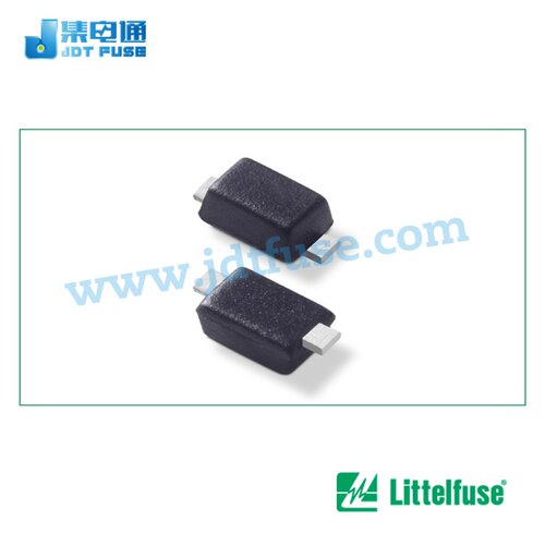 力特AQHV24-01ETG-C 24V双向SOD882 超薄贴片 ESD 防护TVS 二极管