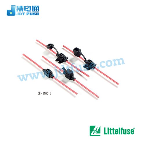 FHJC1002G JCASE 车载线束保险丝座 Littelfuse 力特 60A 58V