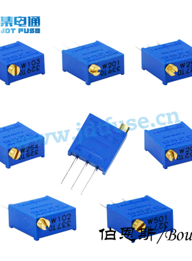 Bourns电位器33296P-1-102LF可调电位器 可调电阻 伯恩斯现货供应