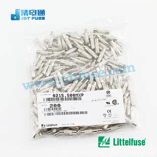 力特不带引脚玻璃管 保险管 0215005.MRET1P   0.5A 250V