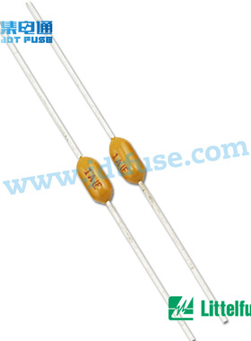 0473001.YRT1L 1A 125V 力特黄色电阻式保险丝 DIP 一次性保险丝