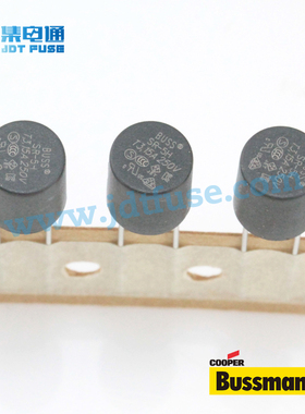 Bussmann微型高分断保险丝慢断SR-5H-3.15A-APH圆形8*8 300V3.15A