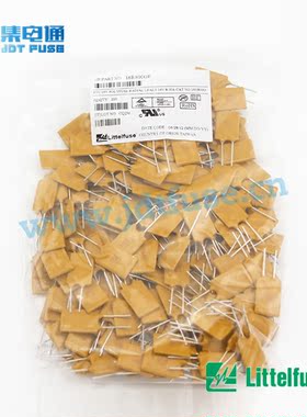 RXEF050/RF2567-000自恢复保险丝插件500mA 72V美国力特