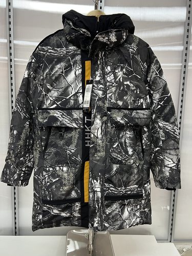 特价现货断码清仓森马冬季男款中长加厚连帽羽绒服13079131201