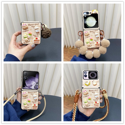 立体Jellycat可爱卡通适用三星zflip6/5/4折叠屏手机壳3新款novaflip小米mixflip保护套pocket荣耀magicvflip