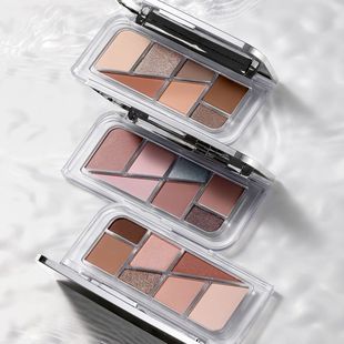 彩妆POTO七色眼影盘初学者低饱和珠光细闪哑光大地色日常裸妆眼影