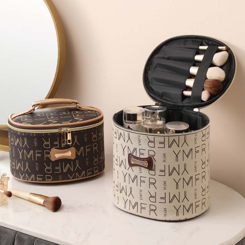 化妆包大容量便携2023新款超火旅行化妆护肤品收纳包圆筒化妆箱女,收纳整理,化妆包,淘宝优惠券,粉丝福利购,淘宝优惠卷