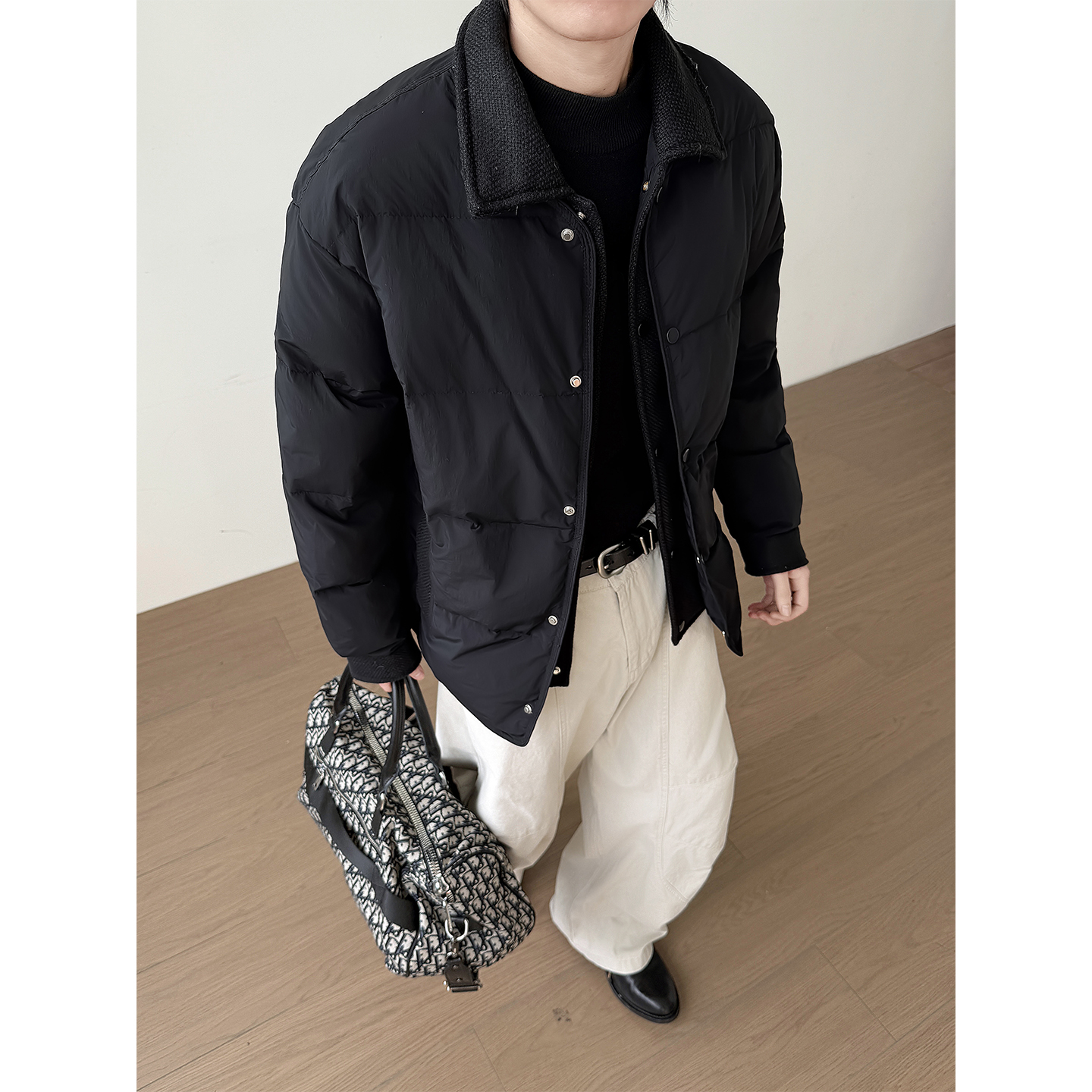 @新标90-美式新款外套羽绒服假两件拼接潮流男上衣YR889-P240，男装羽绒服，电商D246