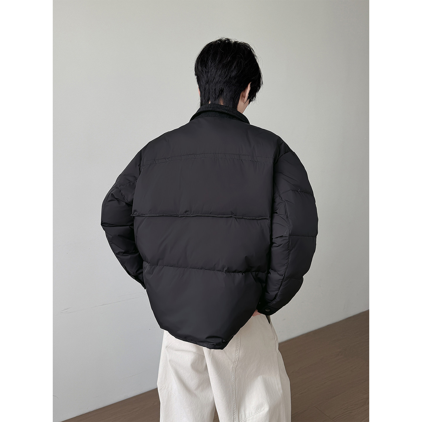 @新标90美式针织拼接外套羽绒服设计高级感男外套YR891-P245,男装羽绒服,电商D246