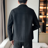 @店主风-不起球高端加厚刺绣毛呢工装呢子冬装夹克外套22089-P155，男装夹克，电商D246