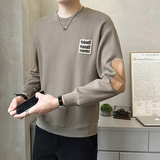 @店主风特殊面料条纹男针织长袖卫衣圆领外套3095-P58控88，男装卫衣，电商D246