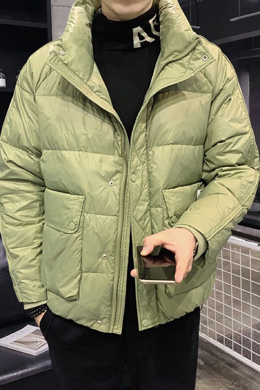 @店主风-冬新款亮面白鸭绒羽绒服潮流男时尚上衣-YR801-P140,男装羽绒服,电商D246
