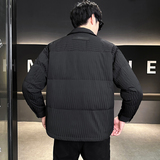 @标90绒肌理感特殊面料白鸭绒羽绒服潮流男衬衫领YR879-P230，男装羽绒服，电商D246